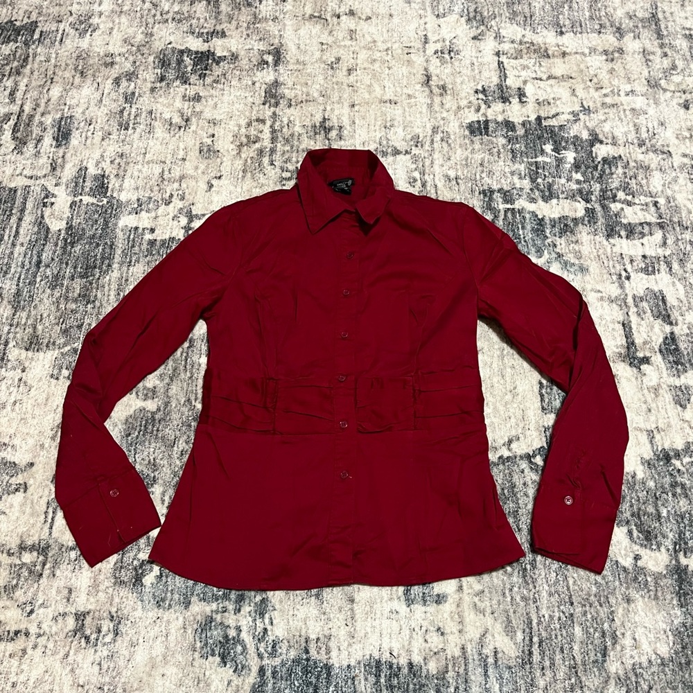 East 5th Red Button Down Shirt
